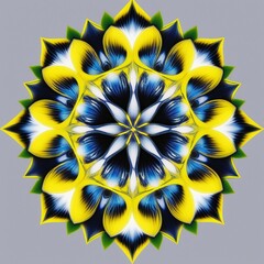 Bright and Bold Mandala for Backgrounds