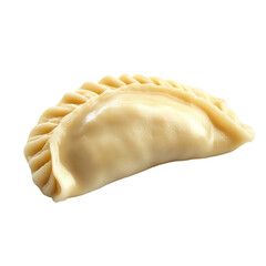 Flat Pierogi Simple Folds  isolated on a transparent background