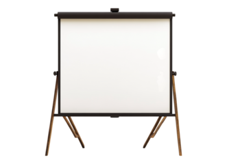 Foldable projector screen