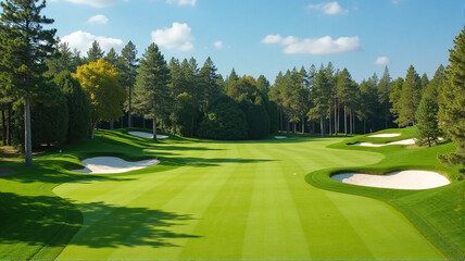 Fototapeta premium golf course