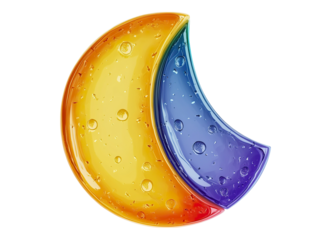 Mezzaluna colored icons