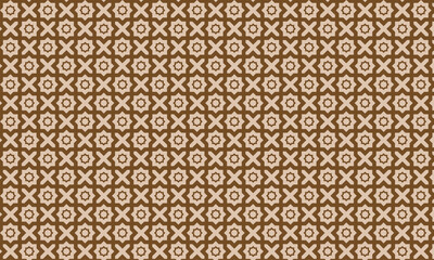 Background with seamless pattern design vector art