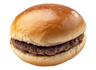 Open burger bun