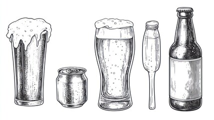 Beer Illustrations