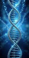 Intricate DNA Double Helix Structure