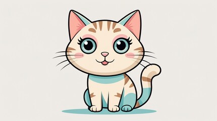 Obraz premium Cat Cartoon