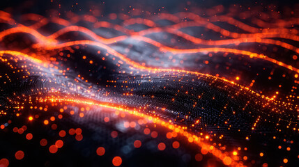 Business and economic growth on global business network. Surreal mystical fantasy artwork. impossible art