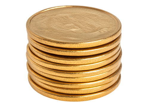 Stack of gold stack