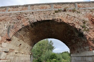 Benevento - Arco del Ponte Leproso sul Fiume Sabato