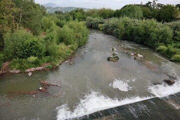 Benevento - Fiume Sabato dal Ponte Leproso