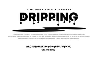 Sans Serif Alphabet, Modern Bold Font, Abstract Uppercase Typography, Alphabet fonts for logo, background, digital, movie, brand design, vector illustration