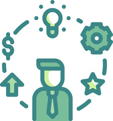 ability illustration on a white background  