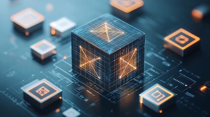 Digital cube network