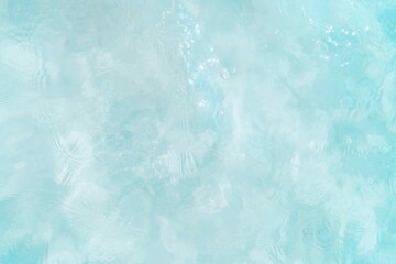 water background, close up