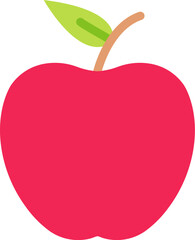 apple illustration on a white background   