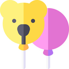 balloon illustration on a white background     