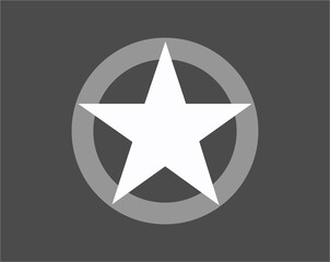 Star icons. Vector symbols star isolated on white background. Design template.