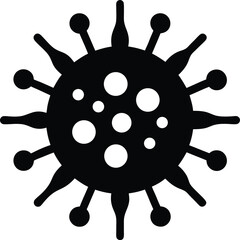virus icon vector illustration