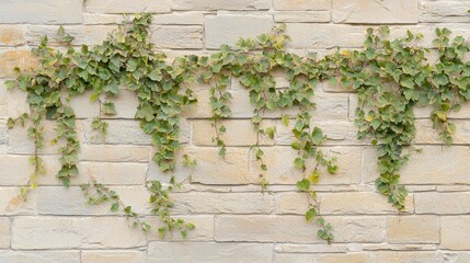 Ivy growing on a wall