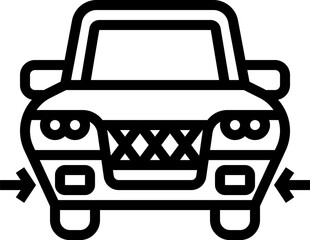 Bumper illustration on a white background     