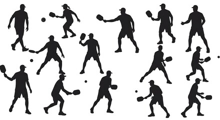 Paddle Power: Silhouette Strokes AI Generated