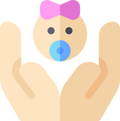 care illustration on a white background    