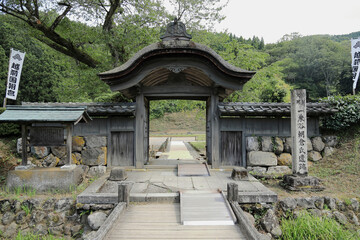 一乗谷朝倉氏遺跡 朝倉館跡 唐門 (福井)