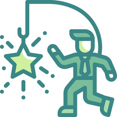 motivation illustration on a white background     