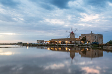 Saline dello Stagnone, Marsala, Sicily, Italy