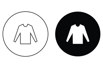 Modern  T-Shirt Icon Design.