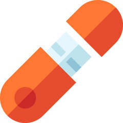 pendrive illustration on a white background     