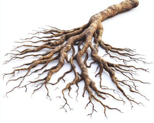Obraz premium Extensive root system