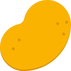 Obraz premium potato illustration on a white background 