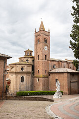 Monte Oliveto Maggiore Abbey in Tuscany, Italy