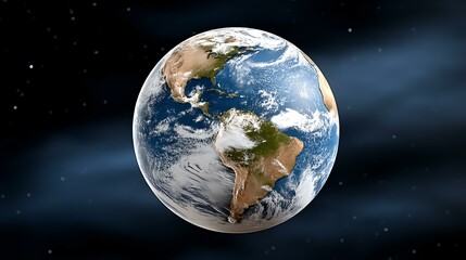 Obraz premium Earth Globe Space View (1)