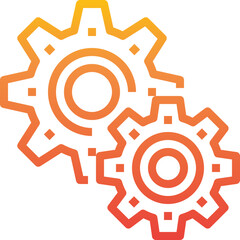 processing illustration on a white background     