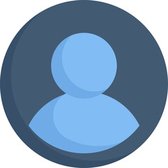 profile (2) illustration on a white background     