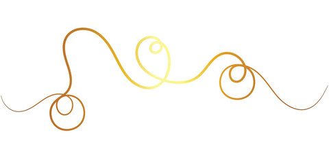 This image features a sophisticated design of flowing, golden swirls against a clean white backdrop.