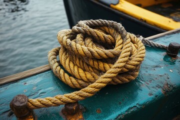Fototapeta premium rope and mooring