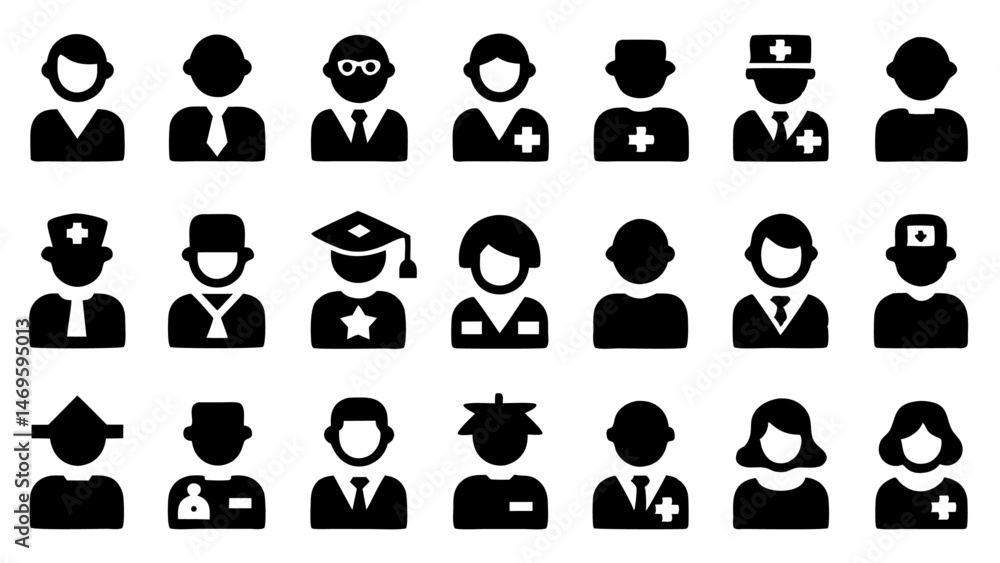 Poster business process optimization: utilizing editable icons for workflow enhancement