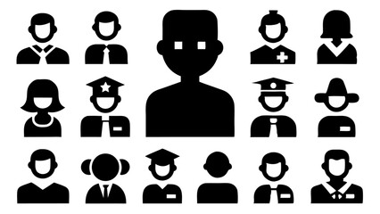 Obraz premium Social Movement Icons: Line Art Depicting Protests and Activism