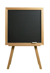 Wooden Chalkboard, Isolated Transparent Background, Minimalist Design Element