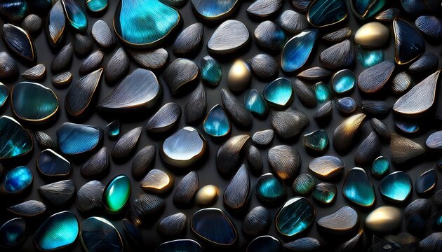 black opal background