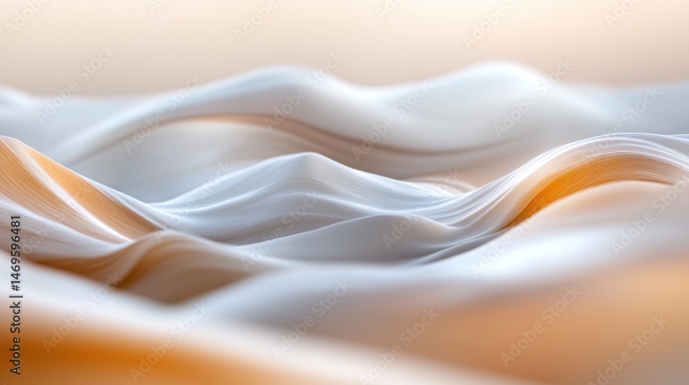 Poster minimalistic blurred bokeh with neutral color tones for a sophisticated abstract design