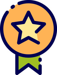 reward illustration on a white background     