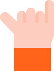 rock and roll illustration on a white background     