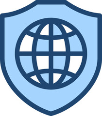 security illustration on a white background     