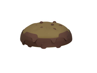 cookies icon 3d illustration render