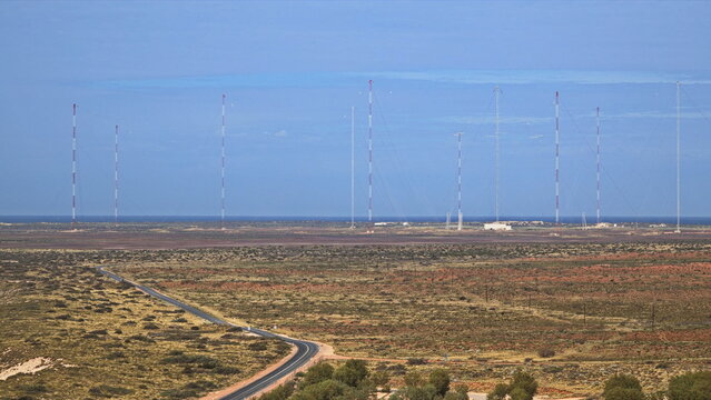 Naval Communication Station Harold E. Holt northly of Exmouth, Western Australia, Australia
