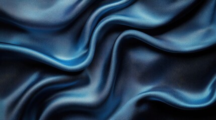 Fototapeta premium Smooth soft blue fabric-style design